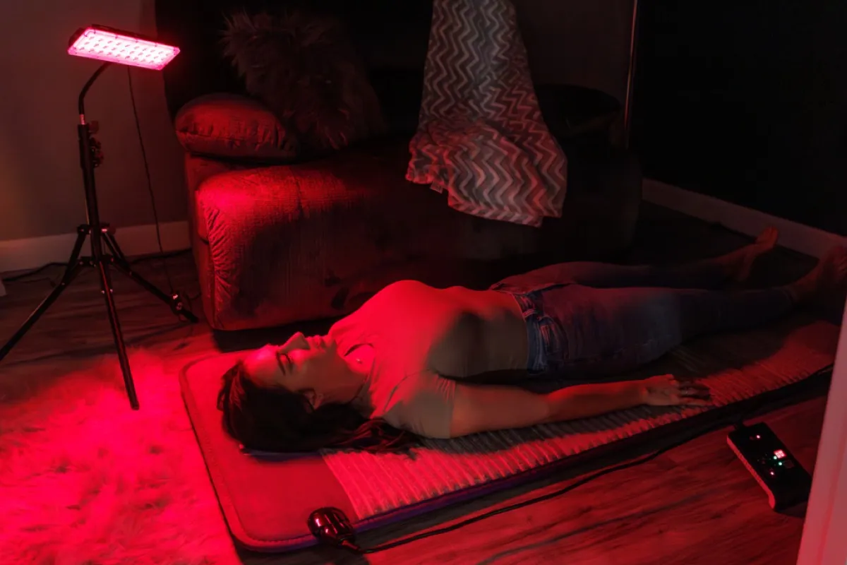 The red light and PEMF therapy suite